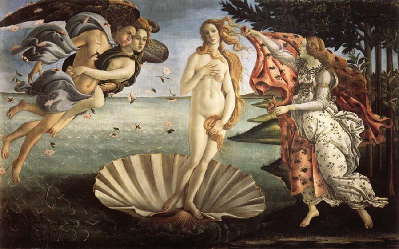 Sandro Botticelli Birth of Venus oil painting picture